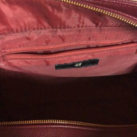 Large H&M red tote - Picture 3 of 4